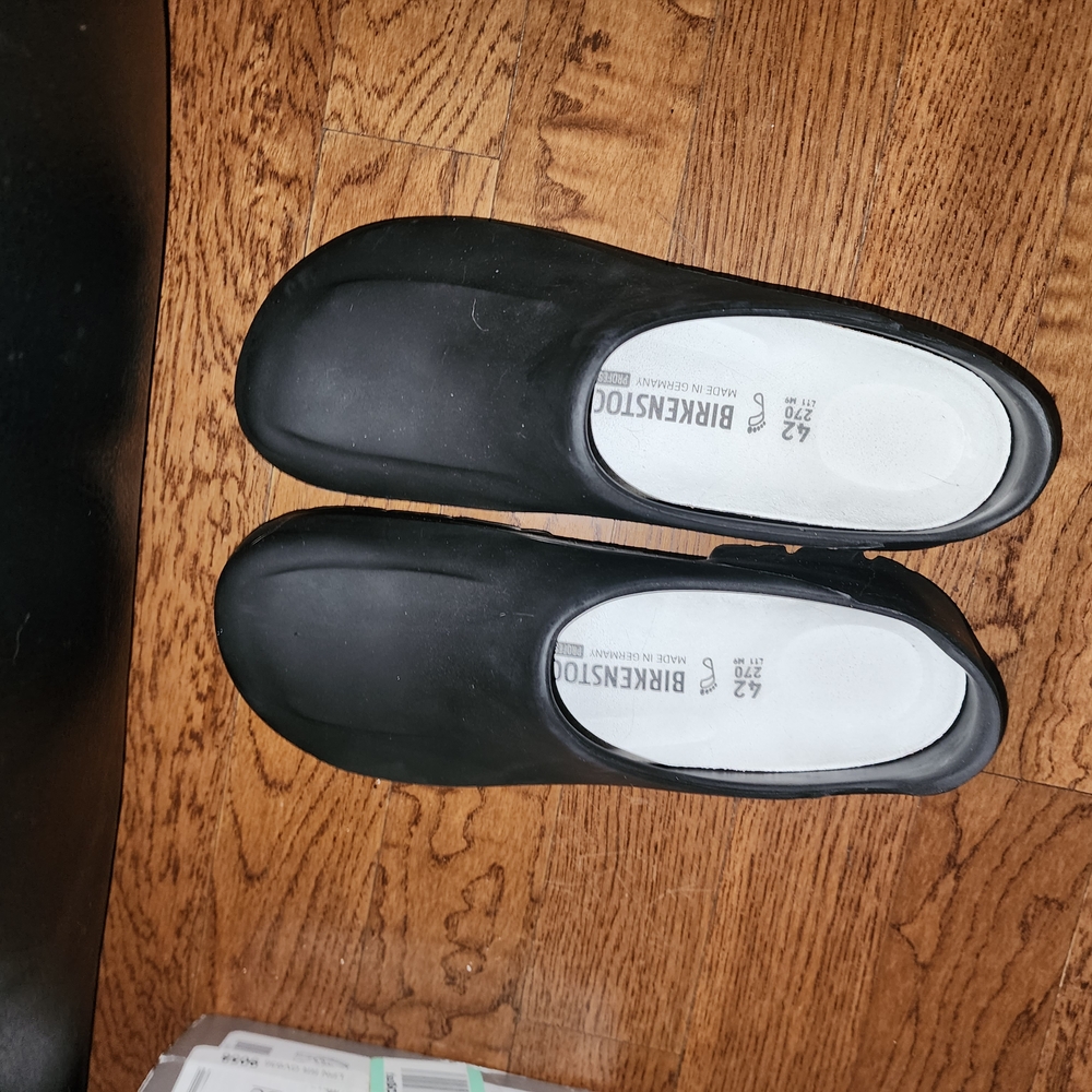Birkenstock Black Slip-On Shoes
